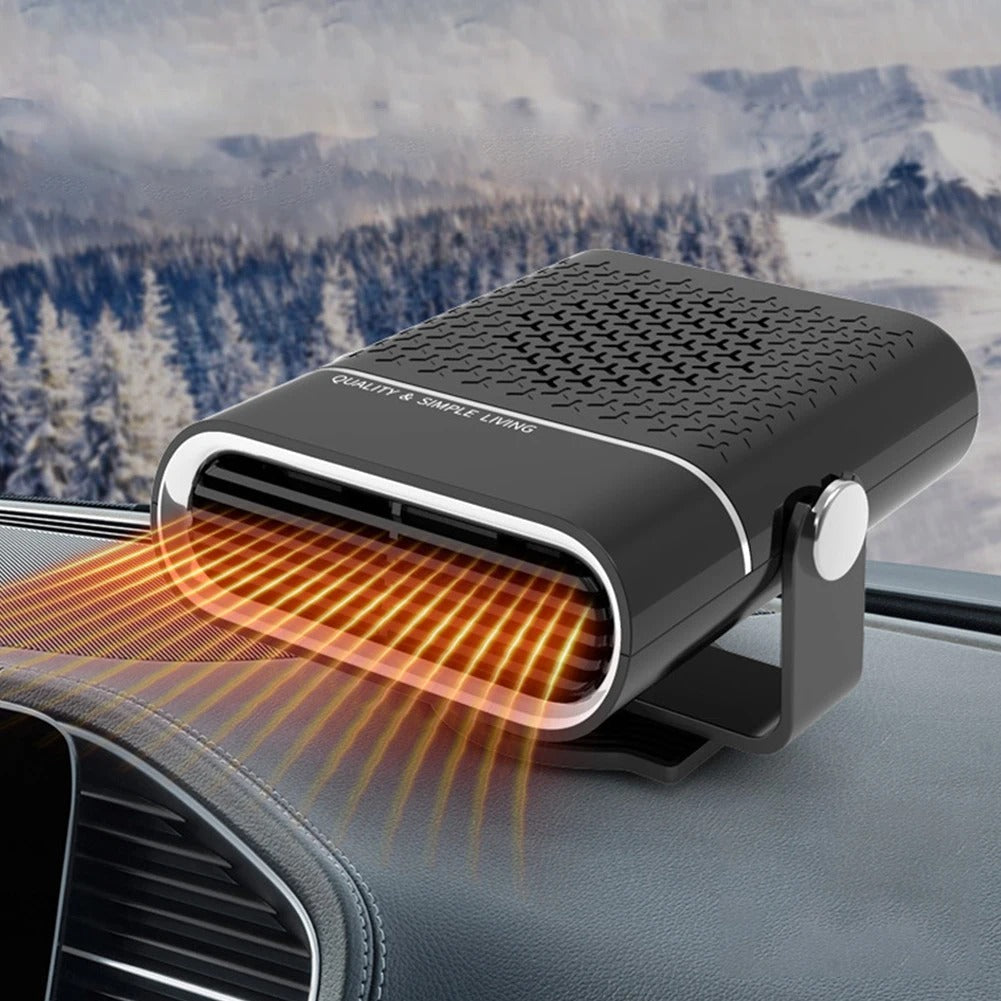 AirComfy 4-in-1 auto ventilator verwarming koeling met 360 rotatie