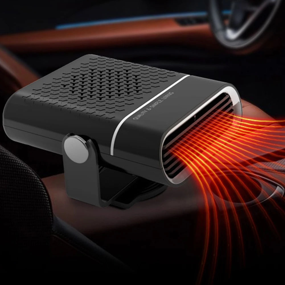 AirComfy 4-in-1 auto ventilator verwarming koeling met 360 rotatie