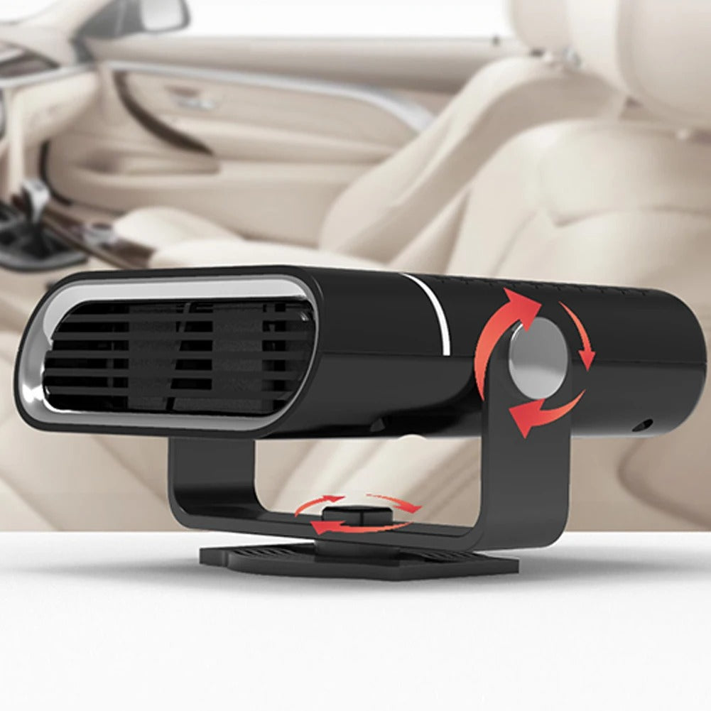 AirComfy 4-in-1 auto ventilator verwarming koeling met 360 rotatie