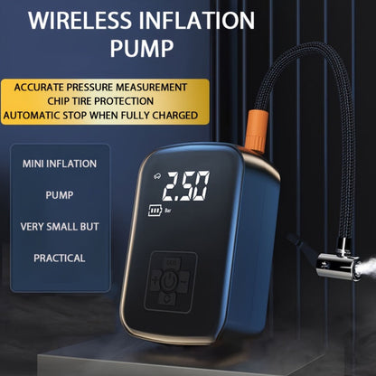 AirPump Pro draagbare luchtcompressor met digitaal display en LED-licht