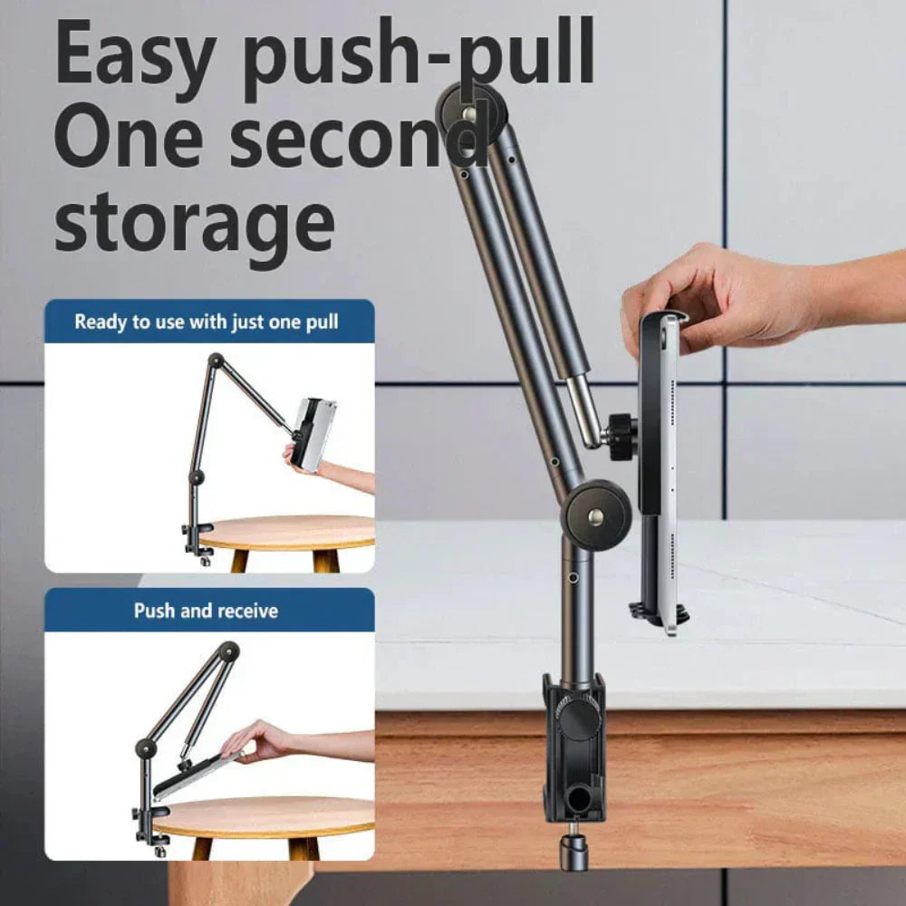 Altivo 360 graden verstelbare aluminium houder voor tablet en telefoon