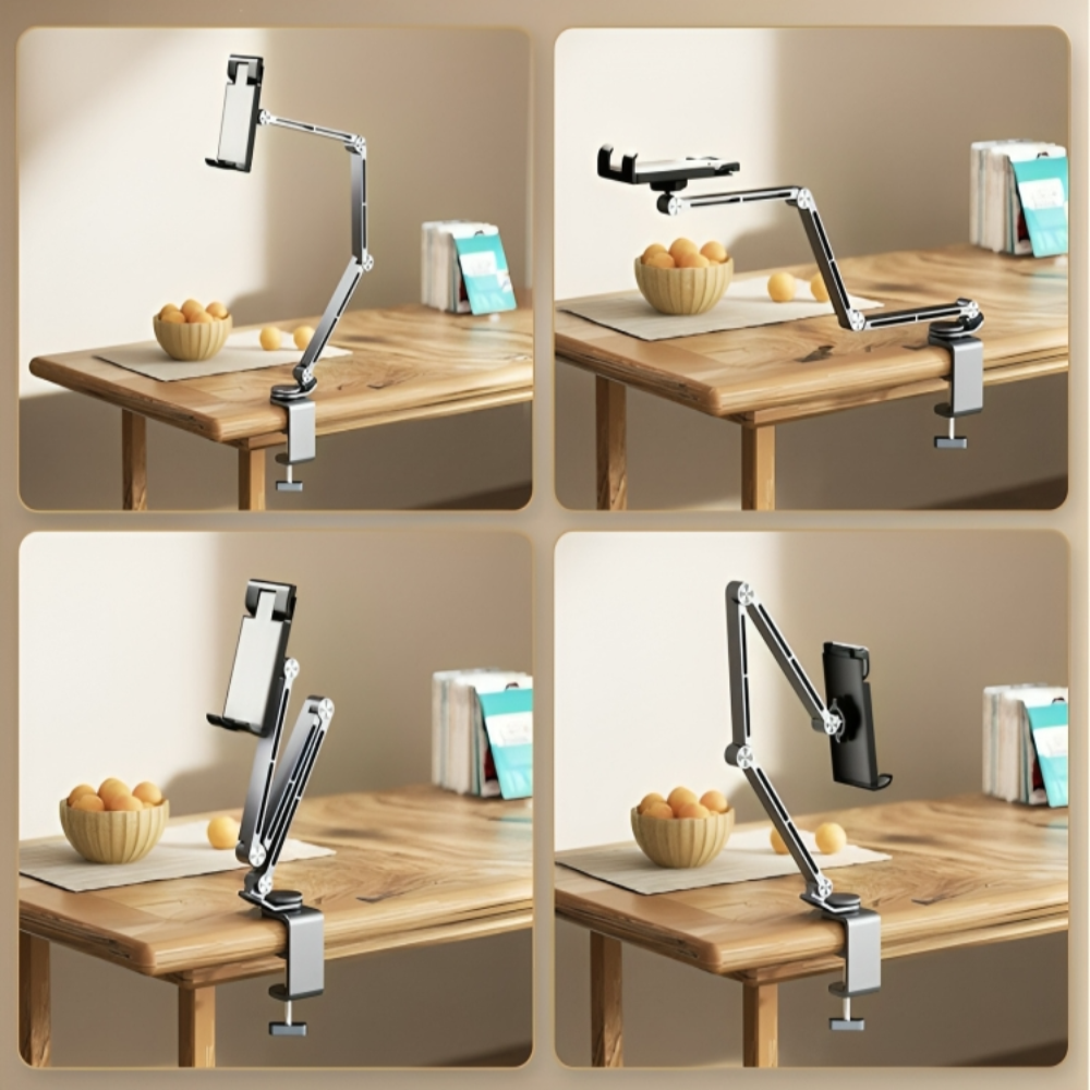 Altivo 360 graden verstelbare aluminium houder voor tablet en telefoon