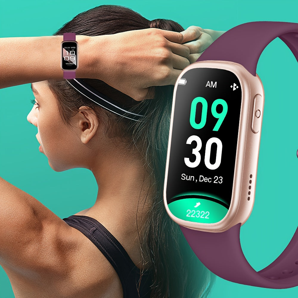 AquaFit waterdichte smartwatch fitness tracker met lange batterijduur