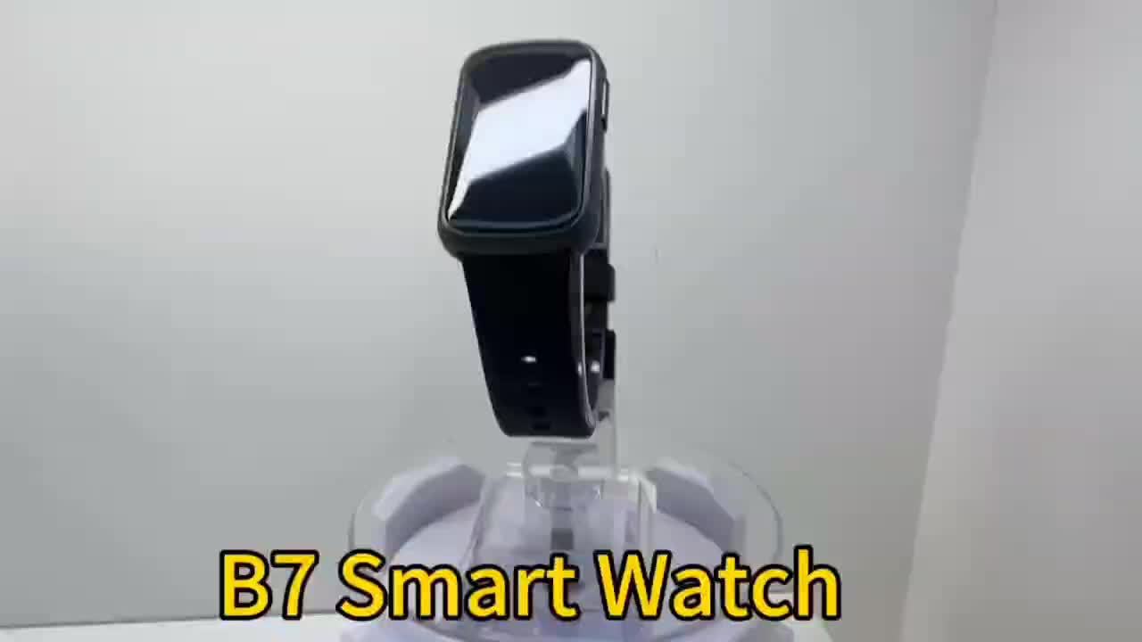 AquaFit waterdichte smartwatch fitness tracker met lange batterijduur