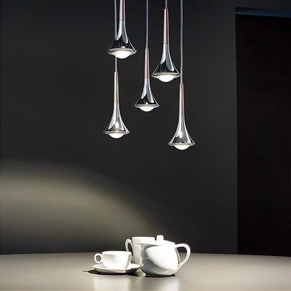 AquaLight Scandinavische druppelvormige hanglamp met modern LED ontwerp voor elegante sfeerverlichting