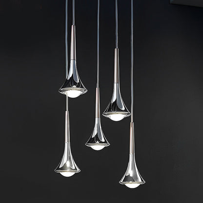 AquaLight Scandinavische druppelvormige hanglamp met modern LED ontwerp voor elegante sfeerverlichting