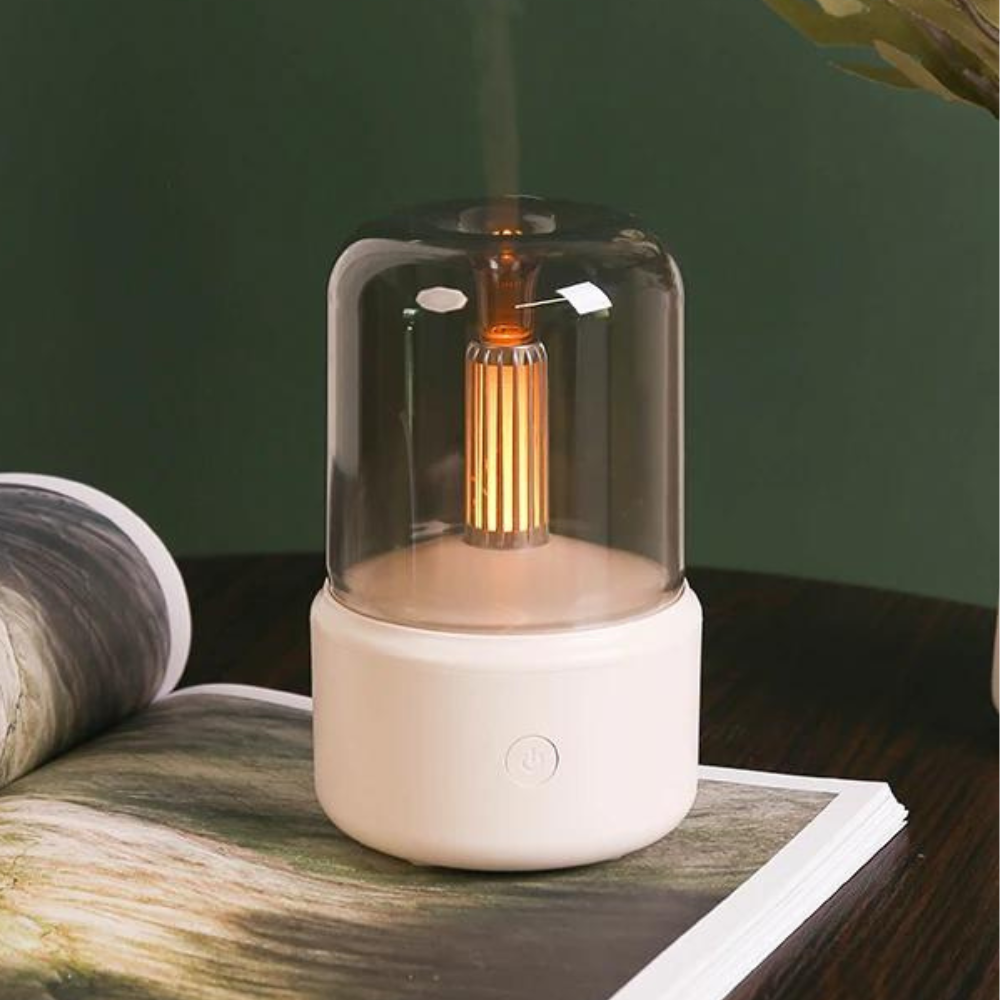 Aromin draagbare mini aroma diffuser met nachtlampje