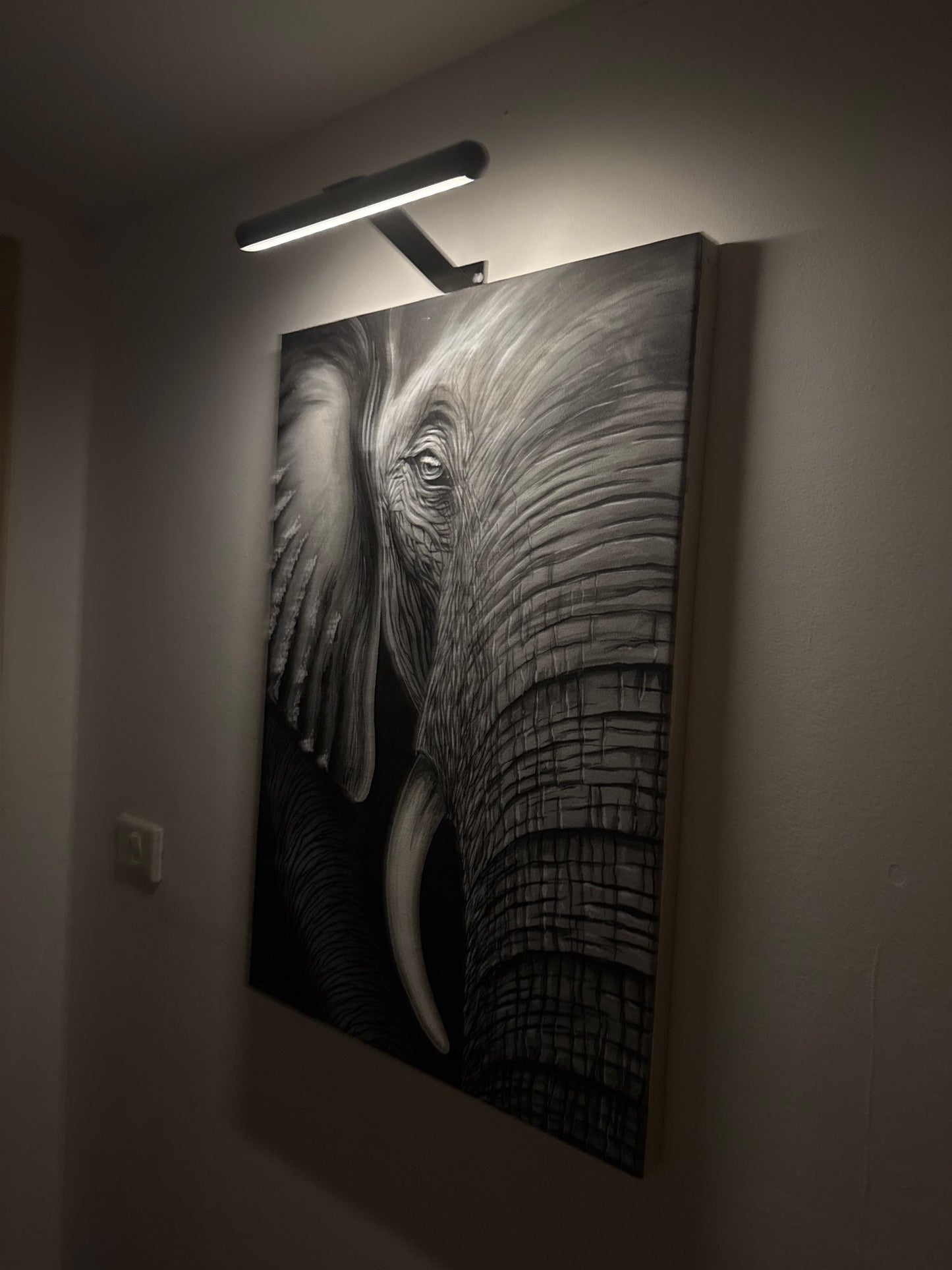 ArtGlow draadloze LED schilderijlamp met afstandsbediening dimmer