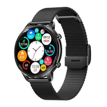 Aurora Dames Smartwatch Stijlvolle Fitness- en Notificatiehorloge
