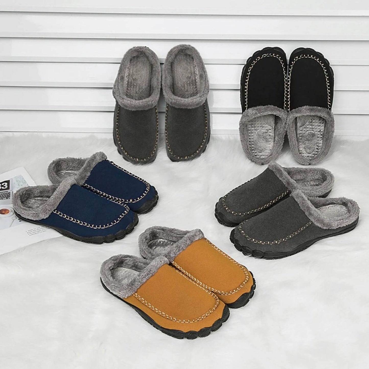Barefoot comfortabele slippers – ultra-warm en flexibel voor natuurlijke beweging