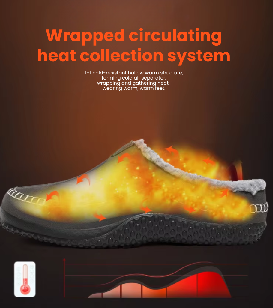 Barefoot comfortabele slippers – ultra-warm en flexibel voor natuurlijke beweging