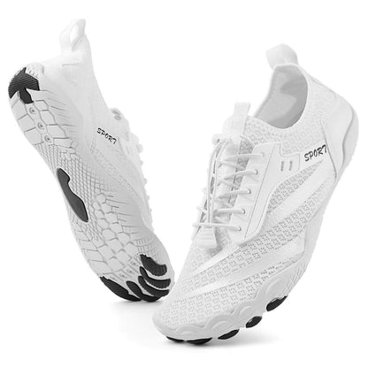 Barefoot brede teenbox zero drop minimalistische schoenen lichtgewicht flexibel