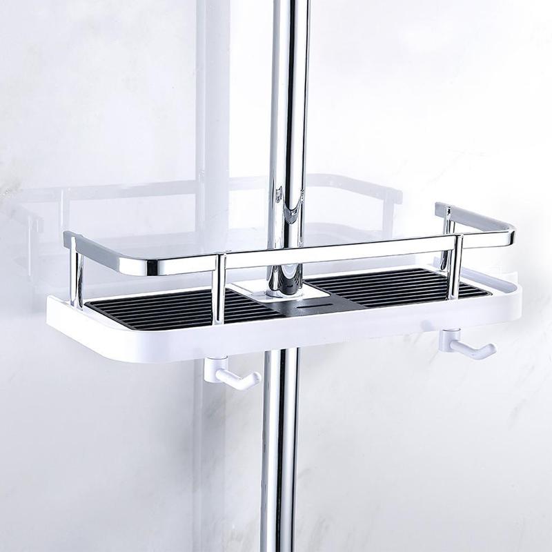 BathBuddy geen boor doucheplank ruimtebesparende badkamerorganizer