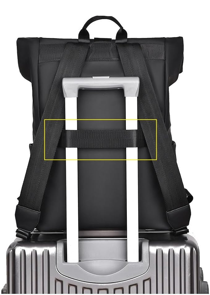 BergTrek waterdichte reisrugzak met USB-oplaadpoort