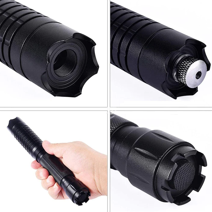 BlazeMaster tactische laserzaklamp met vuurstartfunctie