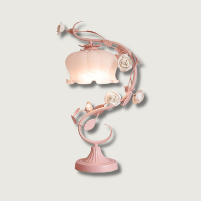 BlossomGlow rozenlamp elegante sfeervolle tafellamp