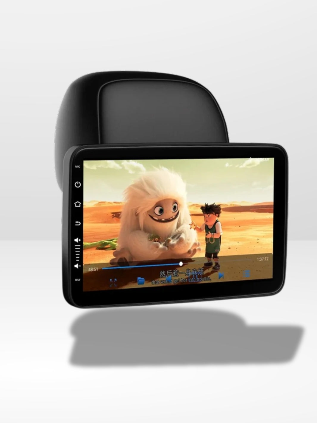 Bluetooth Auto Hoofdsteunscherm Ultra HD Achterbank Entertainment Display