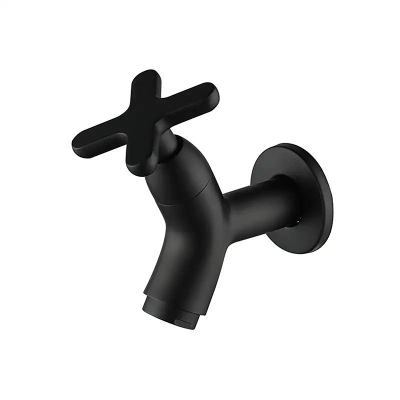 BrassFlow massief messing wandgemonteerde koudwaterkraan