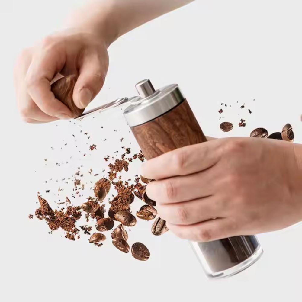 Brewora Houten Handmatige Koffiemolen Verstelbare Molen