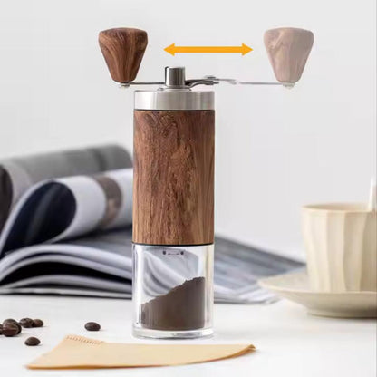 Brewora Houten Handmatige Koffiemolen Verstelbare Molen