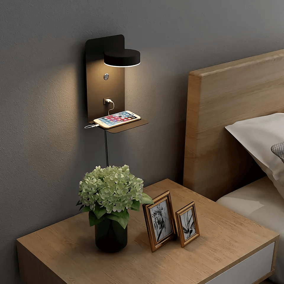 BrightSpot LED bureaulamp met USB C oplaaddock