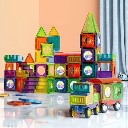 BrightTracks Magnetische Bouwset met LED 69 Stuks