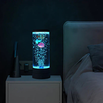 Bubble Fish LED-sfeerlamp kalmerend licht met watereffect