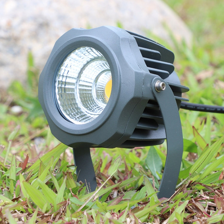 COB LED buiten schijnwerper – waterdichte verstelbare spot met 7 kleuren