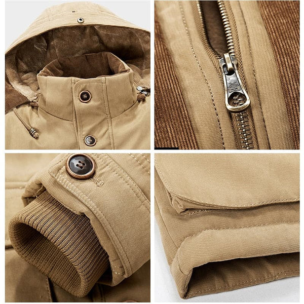 Caldon Premium Winterjas Warm Dikke Geïsoleerde Buitenkleding