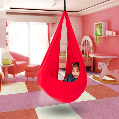 CalmGlide kindersensorische schommel binnen therapeutische hangmat