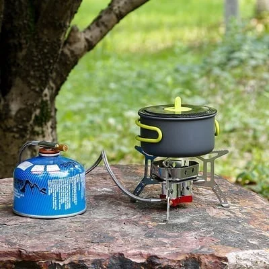 Camping gasbrander – 5800W winddicht & lekvrij voor buiten koken