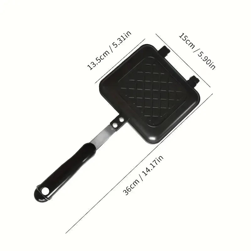 Camping sandwichmaker – Anti-aanbak, perfect voor koken buiten