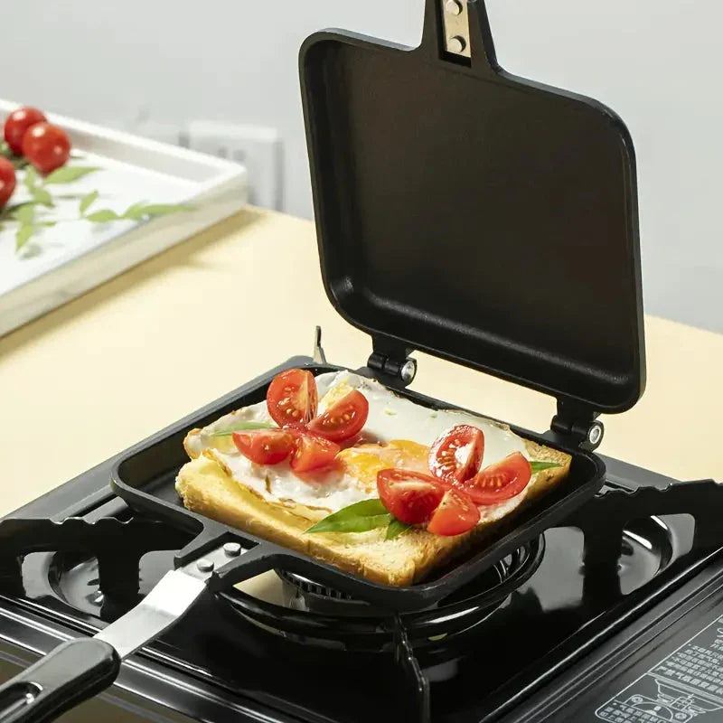 Camping sandwichmaker – Anti-aanbak, perfect voor koken buiten