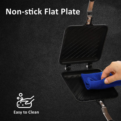 Camping sandwichmaker – Anti-aanbak, perfect voor koken buiten