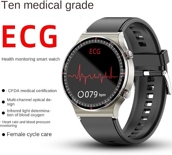 CardioSense ECG smartwatch geavanceerd gezondheidsmonitoring horloge
