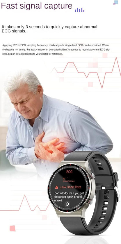 CardioSense ECG smartwatch geavanceerd gezondheidsmonitoring horloge