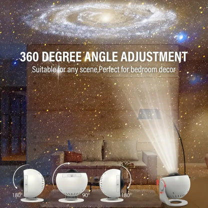 Celestial Dreams sterrenprojector met 360° volledige kamerbedekking