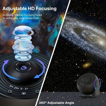 Celestial Dreams sterrenprojector met 360° volledige kamerbedekking