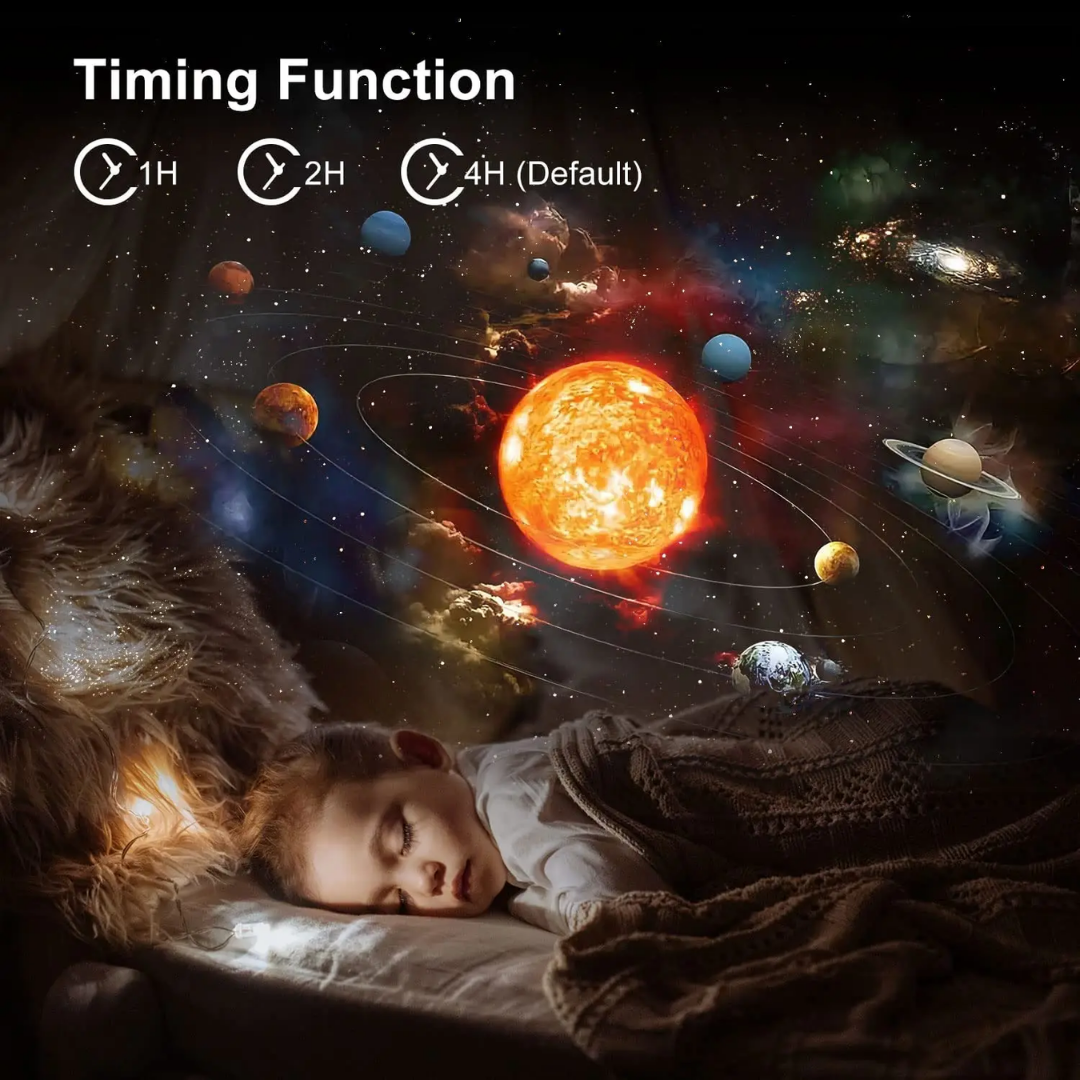 Celestial Dreams sterrenprojector met 360° volledige kamerbedekking