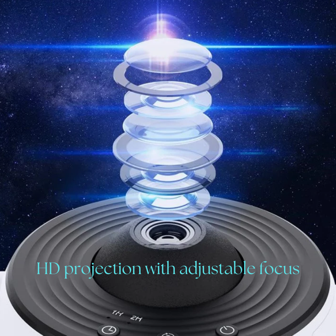 Celestial Dreams sterrenprojector met 360° volledige kamerbedekking