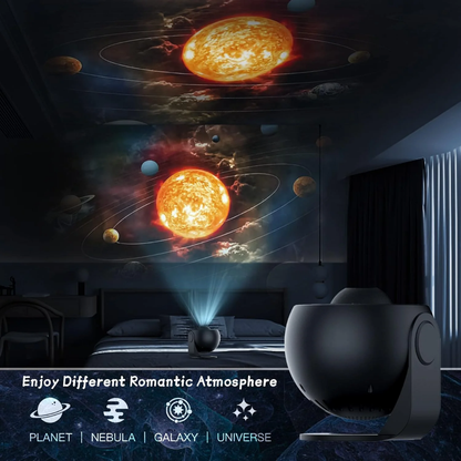 Celestial Dreams sterrenprojector met 360° volledige kamerbedekking