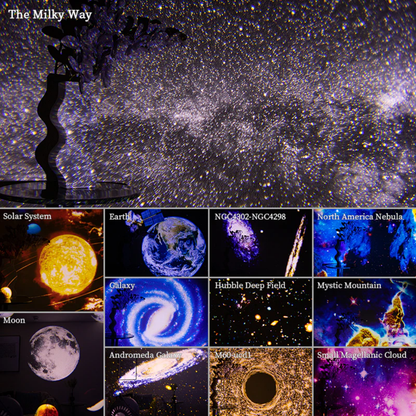 Celestial Dreams sterrenprojector met 360° volledige kamerbedekking
