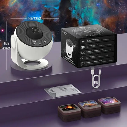 Celestial Dreams sterrenprojector met 360° volledige kamerbedekking