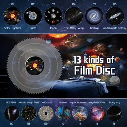 Celestial Dreams sterrenprojector met 360° volledige kamerbedekking