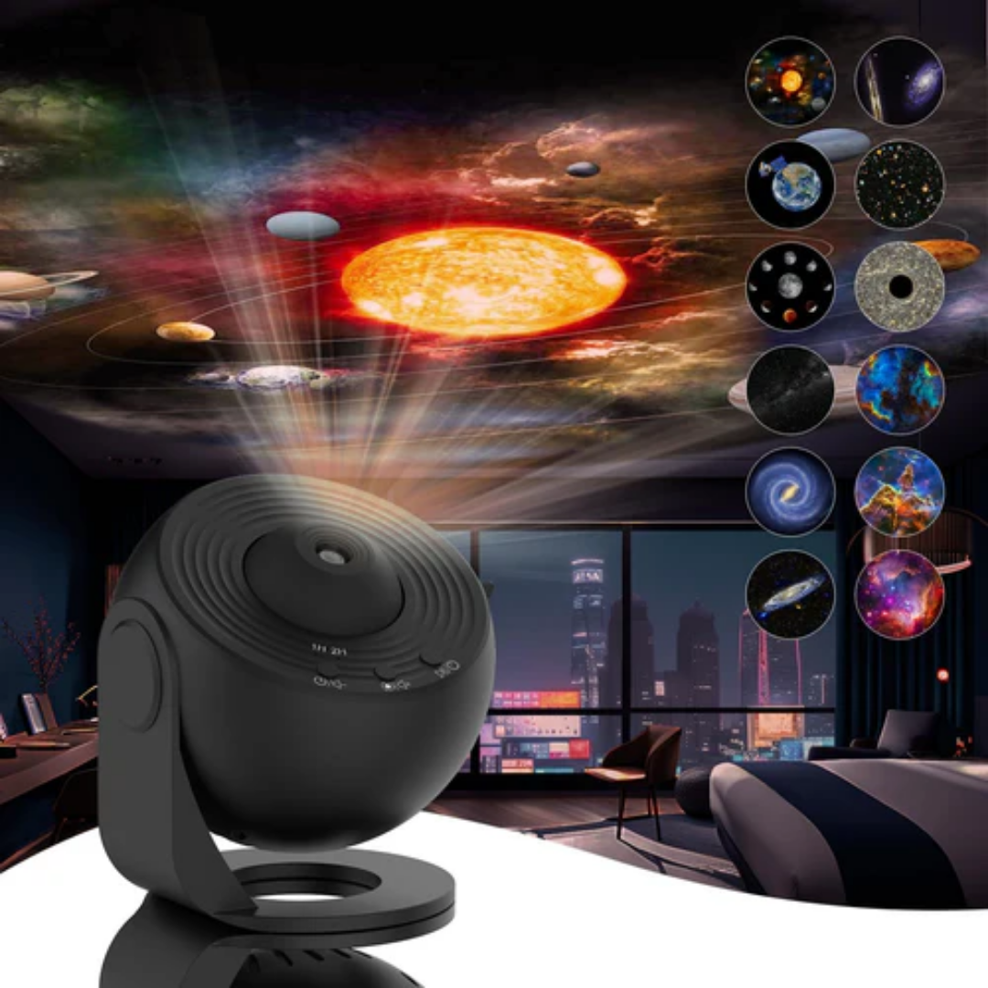 Celestial Dreams sterrenprojector met 360° volledige kamerbedekking