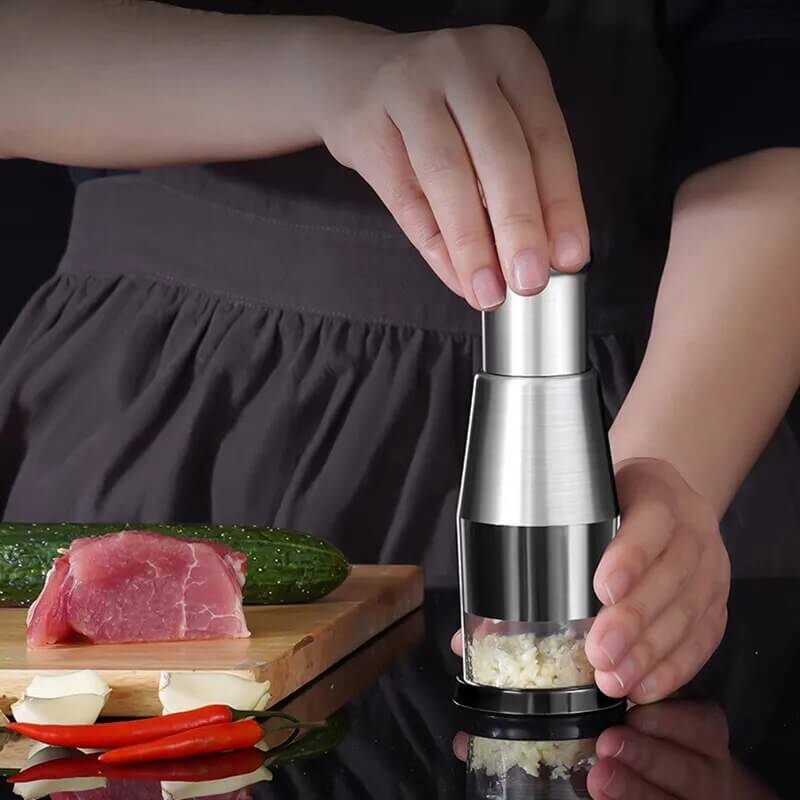 ChefChop Pro handmatige groentesnijder met roestvrijstalen messen