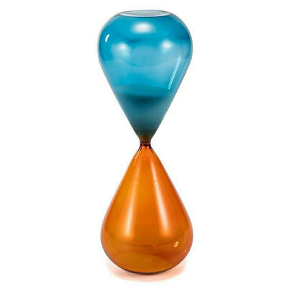 Chronovist zandloper timer met elegant glazen ontwerp en meerdere tijdopties voor woondecoratie