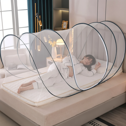 CircleGuard opvouwbaar rond muskietennet compact reispop-up ontwerp