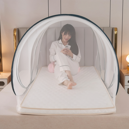 CircleGuard opvouwbaar rond muskietennet compact reispop-up ontwerp