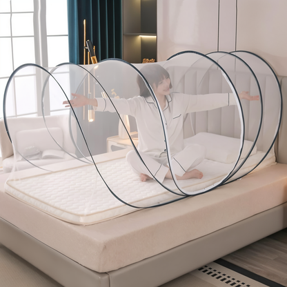 CircleGuard opvouwbaar rond muskietennet compact reispop-up ontwerp